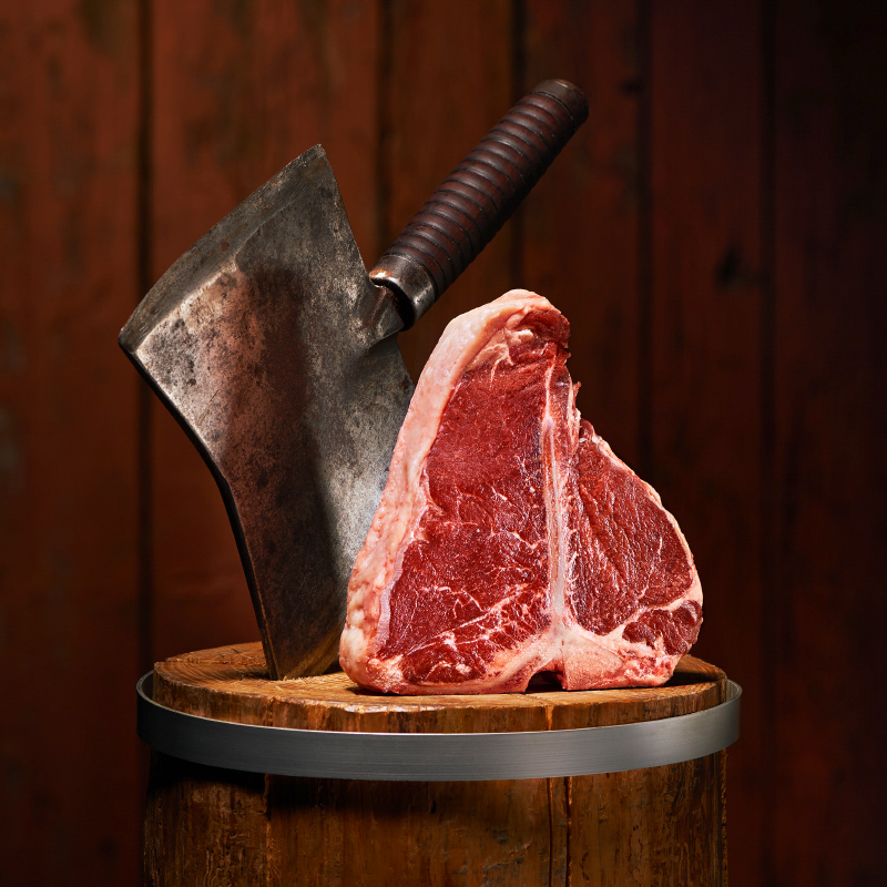 Irisches Hereford-Rind T-Bone Steak