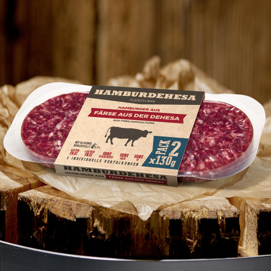 Hamburdehesa Rinderburger Dehesa Färse 2x130G 